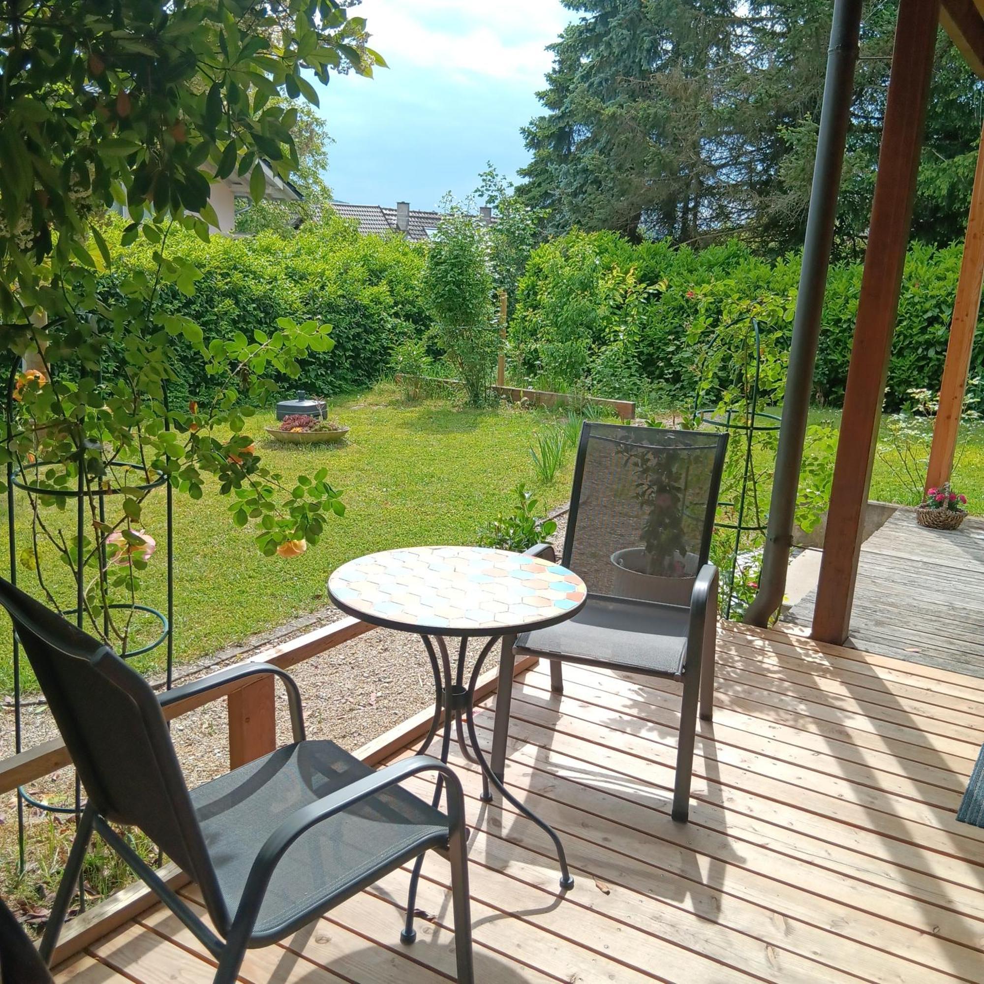 Gartenapartment Auf Der Hoeri In Wangen Ohningen Luaran gambar
